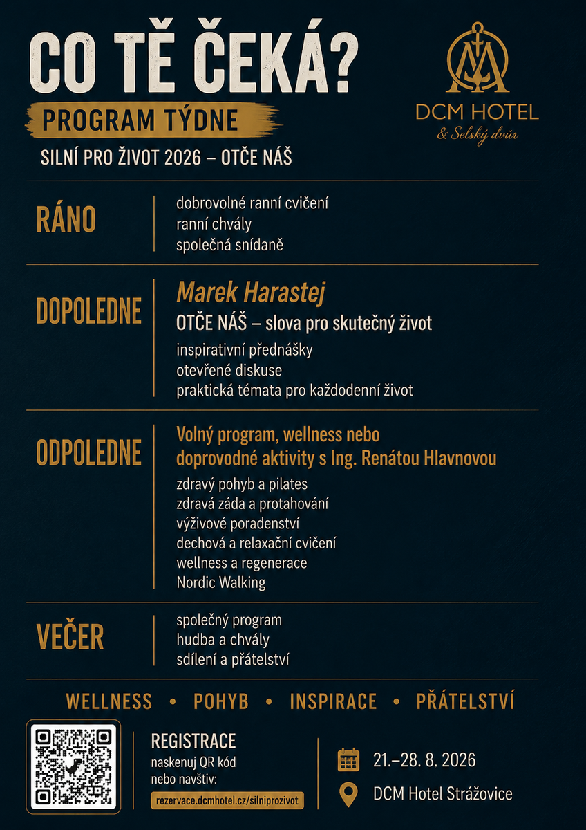 Silní pro život 2026 - program